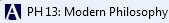 PH 13 Modern Philosophy -
 ANSELM
