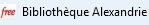Bibliotheque Alexandrie (Misraim.free.fr)