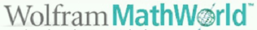 Wolfram Math World
