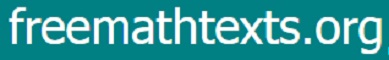 freemathtexts.org
