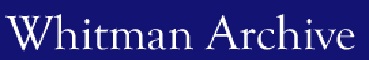 The Walt Whitman Archive
